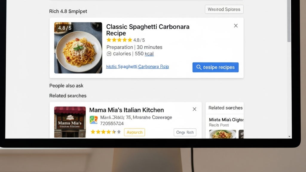 Schema markup by crawling fox