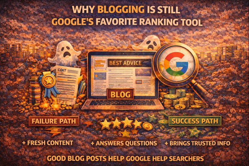 Why Blogging Is Still Google’s Favorite Ranking Tool